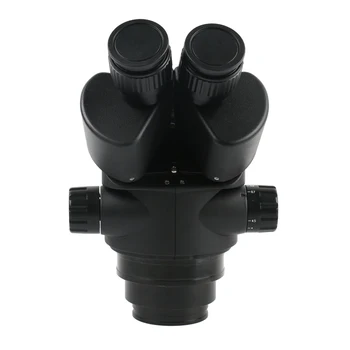 Nepārtrauktu Tālummaiņu 3.5-90X Vienlaicīgi-Fokusa Trinokulara Stereo Mikroskopu 0.5 X CTV C-mount Adapteri Objektīvu, Lai PCB Lodēt Remonts Pārbaudes