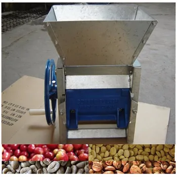 Manuāla kafijas kakao pupiņu sheller pīlings mašīna mini puses, kafijas pulper automāts ZF