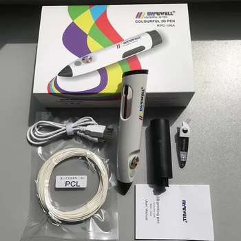 Myriwell RPC-100A Oriģināls Krāsains 3d Pildspalva USB 1,75 mm PCL Krāsu Druka, nemainot Pavedienu Radošs Dzimšanas dienas Dāvana