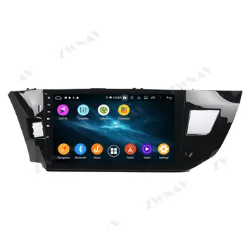 2 Din Carplay Android 10.0 Radio Uztvērējs Toyota Levin 2013 Audio Stereo Video Atskaņotāju, AUTO GPS Navigācijas Vienības Vadītājs