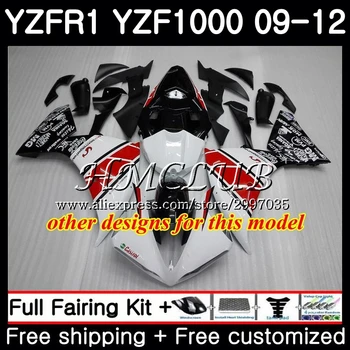 Ķermeņa Par YAMAHA Zils melns YZF-1000 YZF R1 2009 2010 2011 2012 9HC.2 YZF-R1 YZF 1000 R 1 YZF1000 YZFR1 09 10 11 12 Pārsegi
