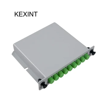 KEXINT PLC Sadalītājs 1*8 Ievietošanas LGX Kasetes Tipa FC APC 1.5 M/ 10pieces