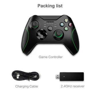 Bezvadu Bluetooth saderīgu Gamepad Xbox Viena Konsole Spēli Kursorsviru Kontrolieris Uz PS3 Android Konsole Windows PC7/8/10