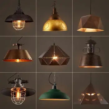 Vintage piekariņu gaismas bēniņi lampas avize ziemeļvalstu hanglamp restorāna virtuvē gaismu piekares apgaismes iekārtas home rūpniecības apgaismojums