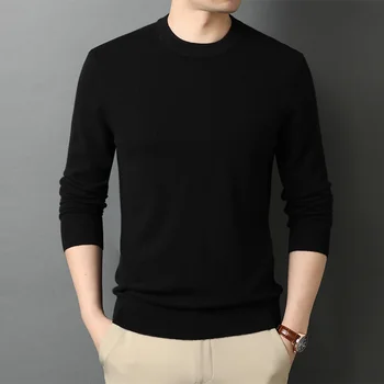 Apaļš kakla džemperis vīriešiem, džemperi ar garām piedurknēm ir 2021. jaunās Rudens un ziemas modes zemāko krekls zde1039