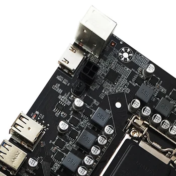 B250C Miner Mātesplati+Switch Kabeli ar Gaismas+4PIN ar SATA Kabeli+SATA Kabeli 12 PCIE, lai USB3.0 GPU Slots LGA1151 DDR4