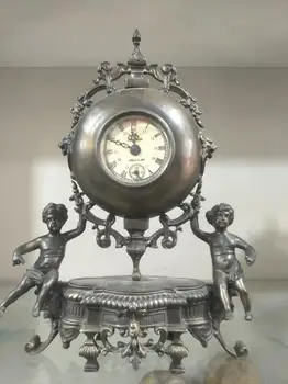Reti Veco Qing Dinastija royal clock\mehānisko pulksteņu, galda pulksteņu,1886, Rietumu Francija pulkstenis,Luksusa pulksteņi,var strādāt, Bezmaksas piegāde