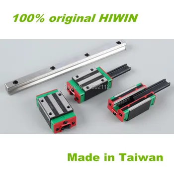 1pc HIWIN HGR25 1100 1200 1500mm CNC, Lineārie Guide, Margas un 2gab Slaidi Bloki HGH25CA