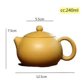 Ķīnas Yixing tējas katlā, violeta māla Xishi filtrs tējkannas skaistums tējkanna Neapstrādātu rūdu Roku darbs Tējas komplekts autentisks Tie Guanyin Puer 240ml