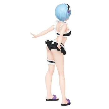 Pirms Pārdošanas No Nulles Rem Meitene Peldkostīms Anime Attēls Modelis Rotu Kolekciju Modelis Rotaļlietas Anime rotaļlietas, dāvanu Anime Attēls Modelis