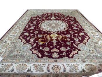 Liela zīda paklājs handwoven vilnas paklāji paklāju uz grīdas persiešu Austrumu Paklāju veikts Liels Paklājs, viesistaba, Mājas Dekoru