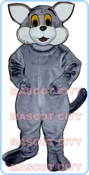 Pelēks Kaķis ir talismans kostīmu vairumtirdzniecības pārdošanai pieaugušo izmērs karikatūra kaķis tēma svētku karnevāla masku anime cosplay kostīmi 2700