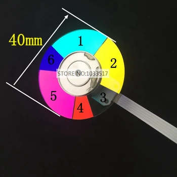 Projektora Krāsu Riteņa, par optoma HT269 OEX908 Projektoru diametrs 40mm 6colors