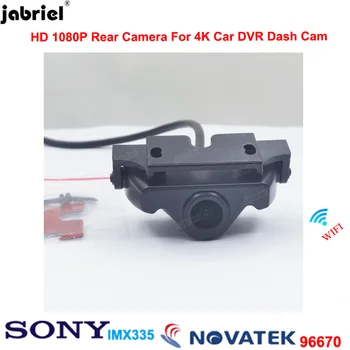 4K Priekšā 2160P+1080P Atpakaļskata Kamera Wifi Nakts Redzamības Dash Cam Auto DVR videokameru Braukšanas Ieraksti par Visām Transportlīdzekļu Modeļi