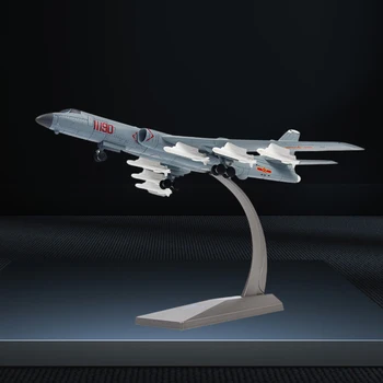 1:144 Mēroga Sakausējuma 6K Bomber Plaknes Gaisa Spēku Die Cast Plaknes Rotaļlietas Cīnītājs ar Statīvu Turētājs Bērnu & Pieaugušo Hobijs Modelis Rotaļlietas