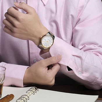 KARNEVĀLA Zīmola Luksusa Zelta Pulksteņi Vīriešu Modes Biznesa Kleitu Mehāniskās rokas Pulkstenis Ūdensizturīgs Automātiska Kalendāra Reloj Hombre