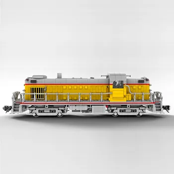KM Pilsētas dzelzceļa Modelis, Celtniecības Bloki Saderīgu Dziesmu Dzelzceļa transportlīdzekļa Ķieģeļi DIY Izglītojošas Rotaļlietas Bērniem Ziemassvētku Dāvanu