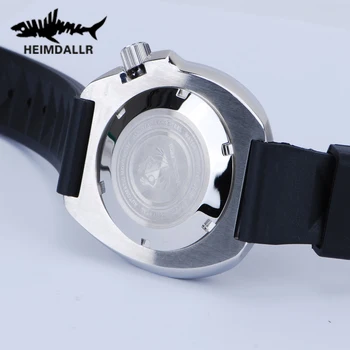 Taktiskā Varde Vīriešiem Diver Watch Luksusa Abalone NH35 Automātiskā Self Vēja Safīra Stikls C3 Gaismas 20ATM Mehāniskās rokas pulksteņi