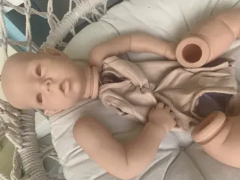 22inch Atdzimis Leļļu Komplekti Unpainted DIY bebe atdzimis komplekts zīdaiņiem jaundzimušo bērnu lelle pelējuma Daļas